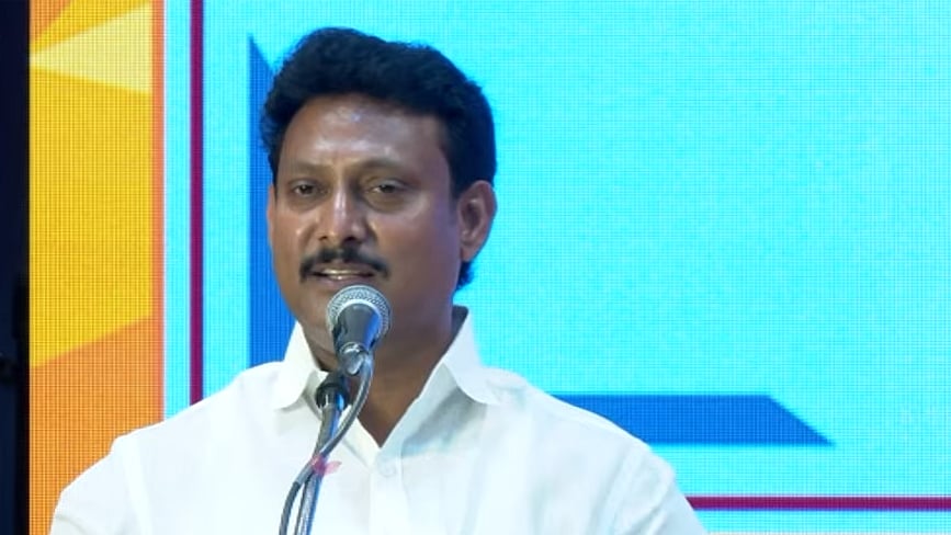 அண்ணா சொன்ன கதையை மேற்கோள் காட்டி ஒன்றிய அரசுக்கு பதிலடி கொடுத்த  அமைச்சர் அன்பில் மகேஸ் : அந்த கதை என்ன?
