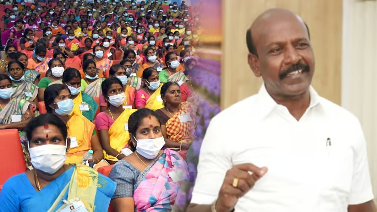 500 மகளிர் சுய உதவிக் குழுக்களுக்கு ரூ. 118.52 கோடி கடன் உதவி :  அமைச்சர் மா. சுப்பிரமணியன் வழங்கினார்!