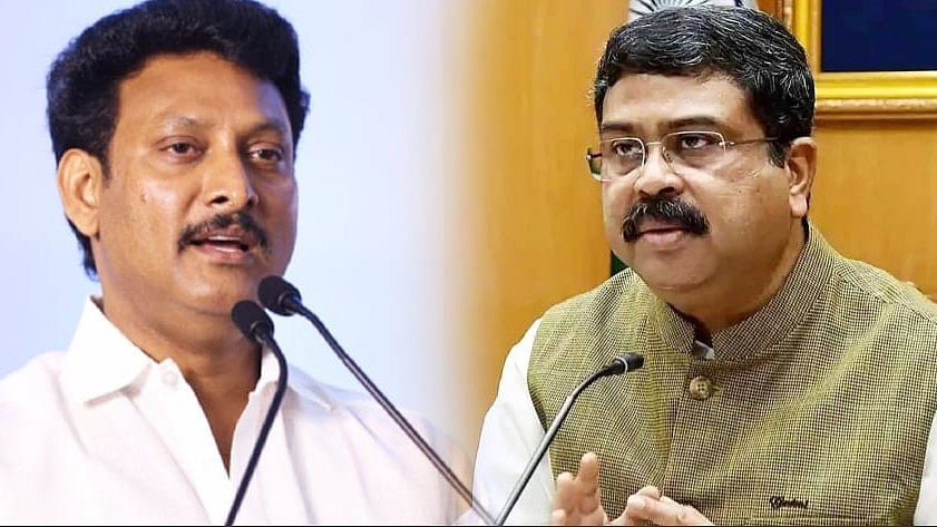 “NEP-ன் ஆக்கக் கோட்பாடுகளுக்கு முன்னோடி தமிழ்நாட்டின் கல்வி!” - தர்மேந்திரனுக்கு அமைச்சர் அன்பில் பதிலடி!