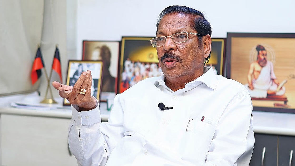 ”தினமலரின் வளர்ச்சியே இவ்வளவுதானா?” : ஆர்.எஸ்.பாரதி ஆவேசம்!