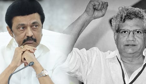”சீதாராம் யெச்சூரிக்கு செவ்வணக்கம்” : முதலமைச்சர் மு.க.ஸ்டாலின் இரங்கல்!