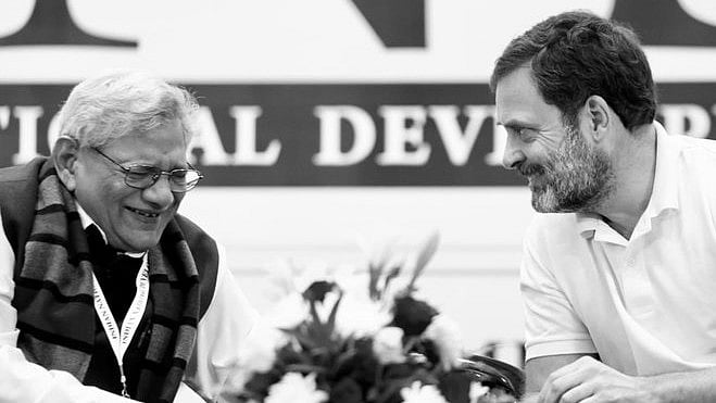 ”இந்தியா என்ற கருத்தியலின் பாதுகாவலர்” : சீதாராம் யெச்சூரி மறைவுக்கு ராகுல் காந்தி புகழஞ்சலி!