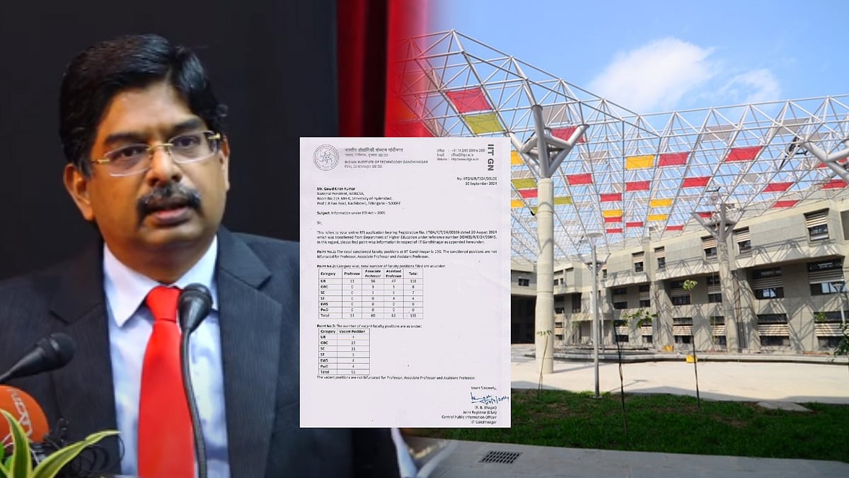 காந்திநகர் IIT-ல் மறுக்கப்படும் இடஒதுக்கீடு : தி.மு.க மாநிலங்களவை உறுப்பினர் பி. வில்சன் கண்டனம்!