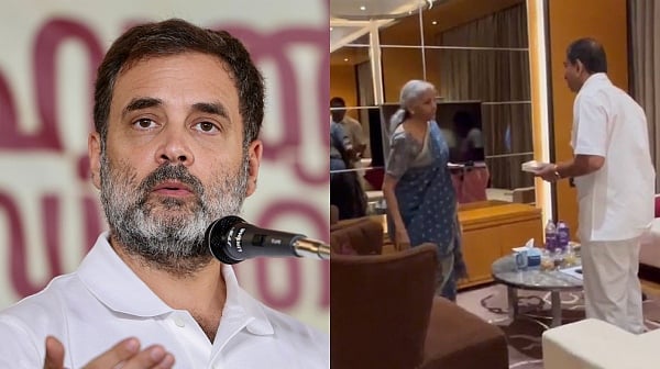 அன்னப்பூர்ணா விவகாரம் : “ஆணவம்... அவமரியாதை...” - நிர்மலா சீதாராமனுக்கு ராகுல் கண்டனம்!