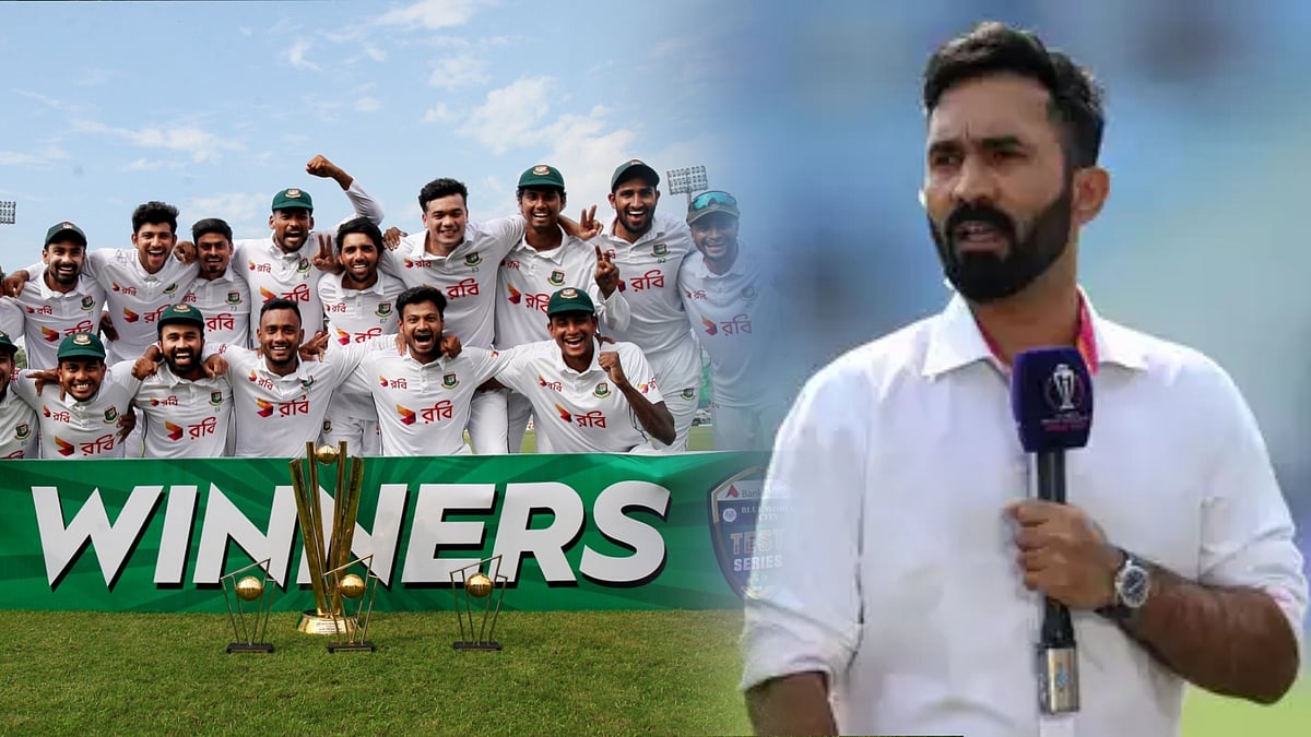 பாகிஸ்தானை வீழ்த்தினால் இந்தியாவை வீழ்த்த முடியுமா ? - வங்கதேச அணிக்கு தினேஷ் கார்த்திக் எச்சரிக்கை ! 