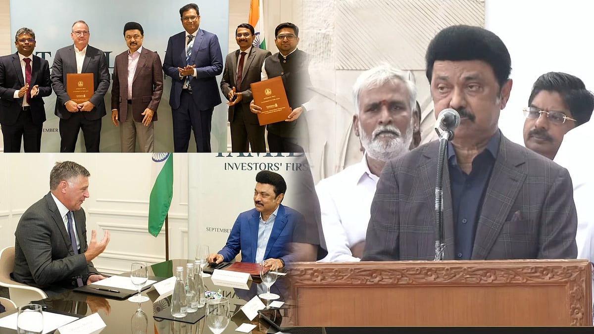 ரூ. 7,616 கோடி முதலீடு - 11,516 வேலைவாய்ப்புகள்! : அமெரிக்க அரசுமுறைப் பயணம் குறித்து முதலமைச்சர் பேட்டி!