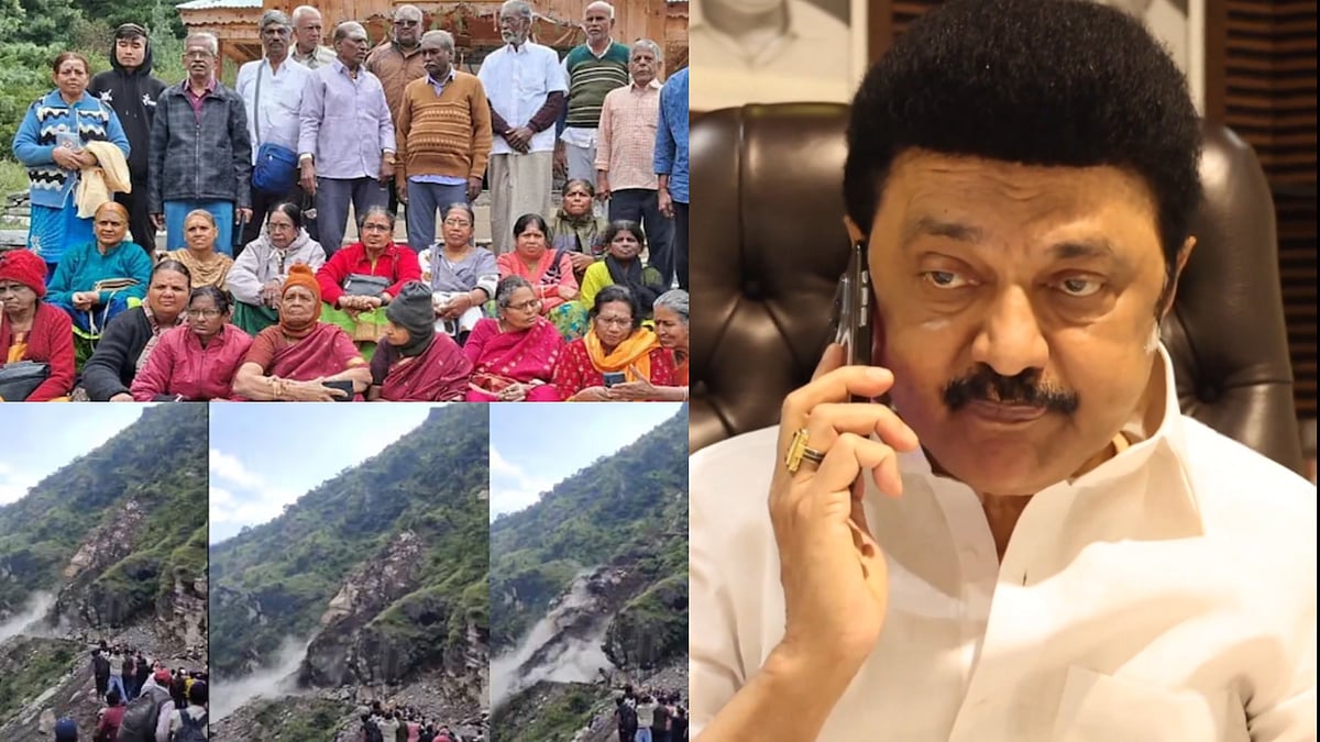 உத்தரகாண்ட் நிலச்சரிவு : வீடியோ வெளியிட்டு முதலமைச்சருக்கு நன்றி தெரிவித்த மீட்கப்பட்ட தமிழர்கள் !