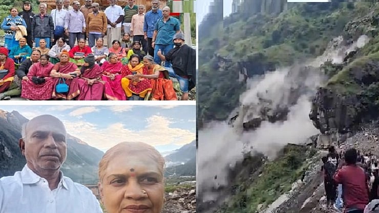 உத்தரகாண்ட் நிலச்சரிவு : வீடியோ வெளியிட்டு முதலமைச்சருக்கு நன்றி தெரிவித்த மீட்கப்பட்ட தமிழர்கள் !