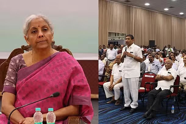 அன்னபூர்ணா விவகாரம் : ஆணவக்கூட்டத்தின் அக்கிரமங்களுக்கான சாட்சி - நிர்மலாவை விமர்சித்த முரசொலி !