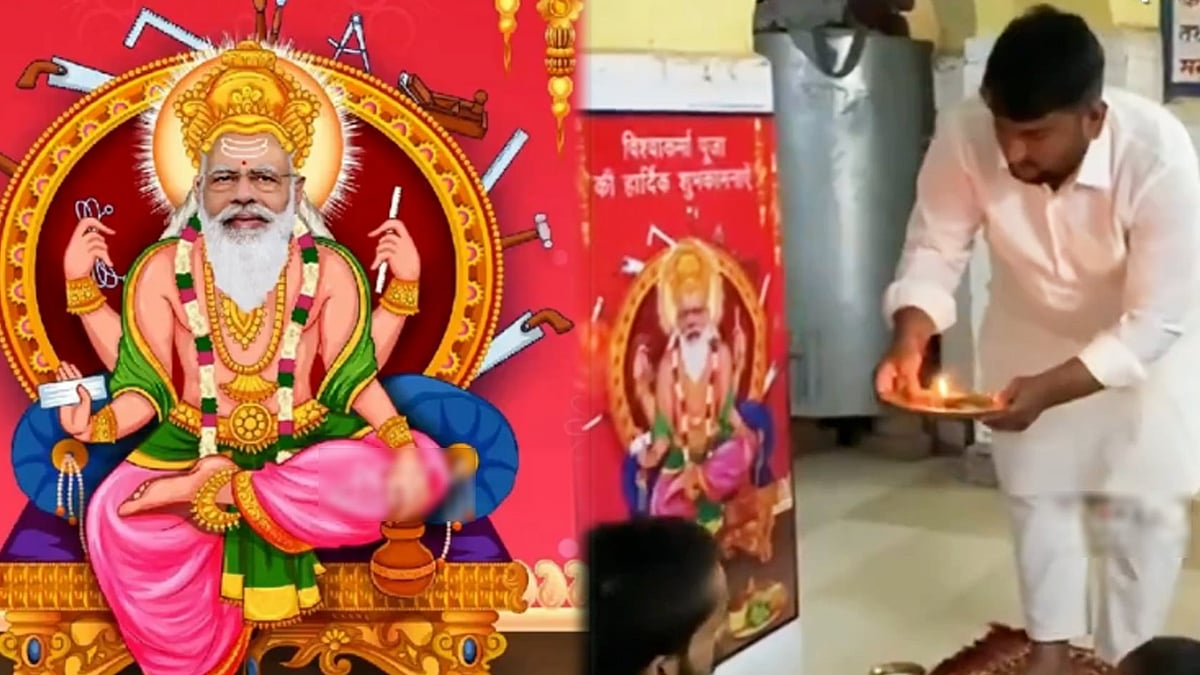 குஜராத்தில் பிறந்த புதிய கடவுள்? : மோடி பக்தர்களாக மாறிய பா.ஜ.க நிர்வாகிகள்!