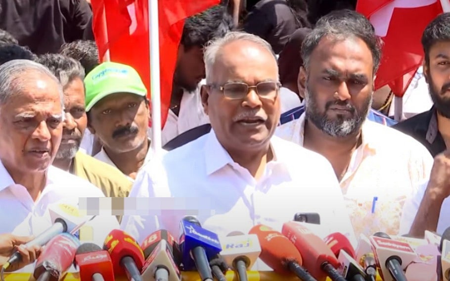 “கோயில் சொத்துகளை கொள்ளை அடிப்பதே பாஜகவினரின் எண்ணம்” - நிர்மலா சீதாராமனுக்கு கே.பாலகிருஷ்ணன் பதிலடி!