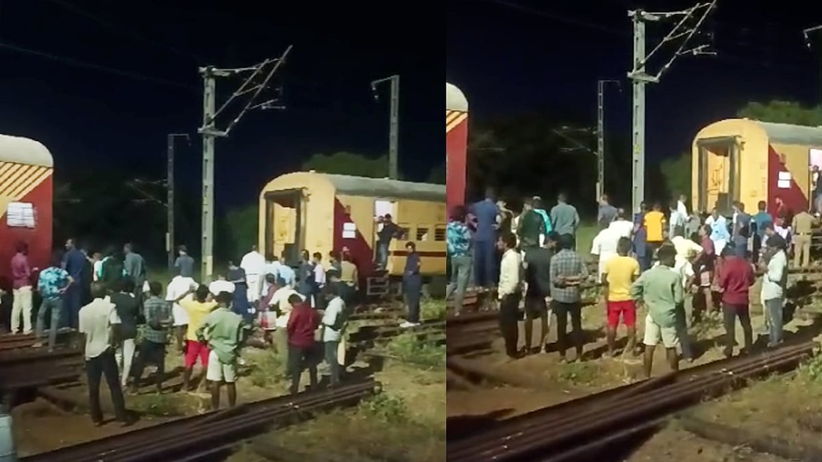 சேது எக்ஸ்பிரஸ் ரயிலில் கழன்று ஓடிய 3 பெட்டிகள் : மோடி ஆட்சியில் தொடரும் ரயில் விபத்துக்கள் ! 