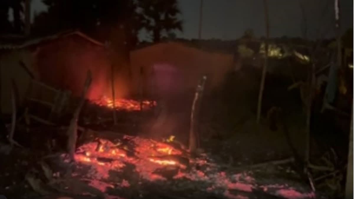 100க்கும் மேற்பட்ட தலித் வீடுகள் தீ வைத்து எரிப்பு : பா.ஜ.க கூட்டணி அரசின் காட்டு தர்பார்!