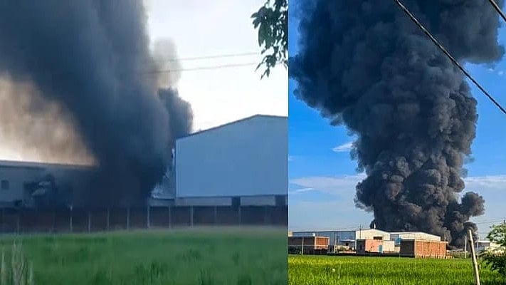 திடீரென வெடித்து சிதறிய சிலிண்டர்... அதிகாலை நடந்த கோரத்தில் 6 பேர் பரிதாப பலி - 2 பேர் கைது !