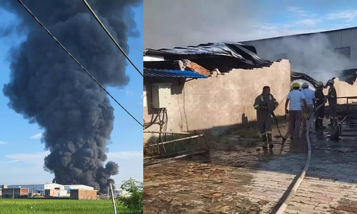 திடீரென வெடித்து சிதறிய சிலிண்டர்... அதிகாலை நடந்த கோரத்தில் 6 பேர் பரிதாப பலி - 2 பேர் கைது !