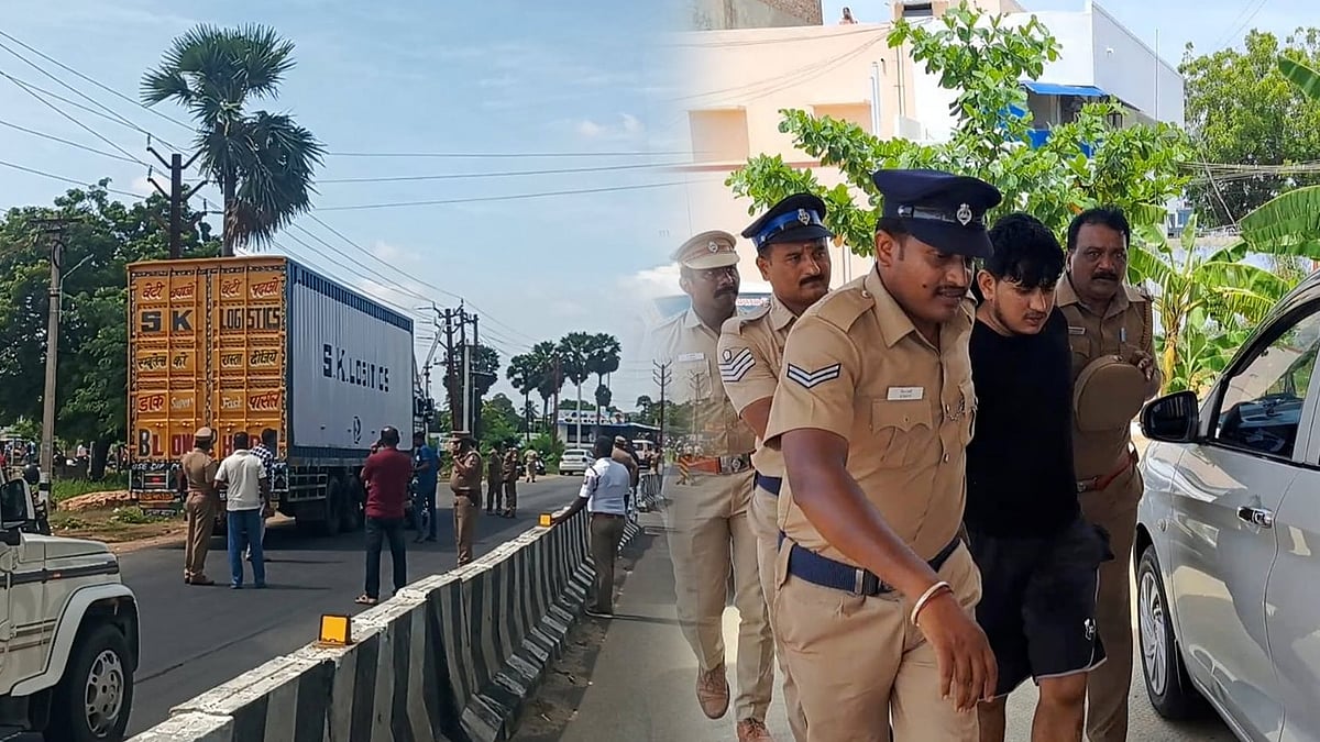 நாமக்கல்லில் சினிமா பாணியில் சேசிங் : வடமாநில கொள்ளையன் சுட்டுக்கொலை : தமிழ்நாடு போலீசார் அதிரடி !  