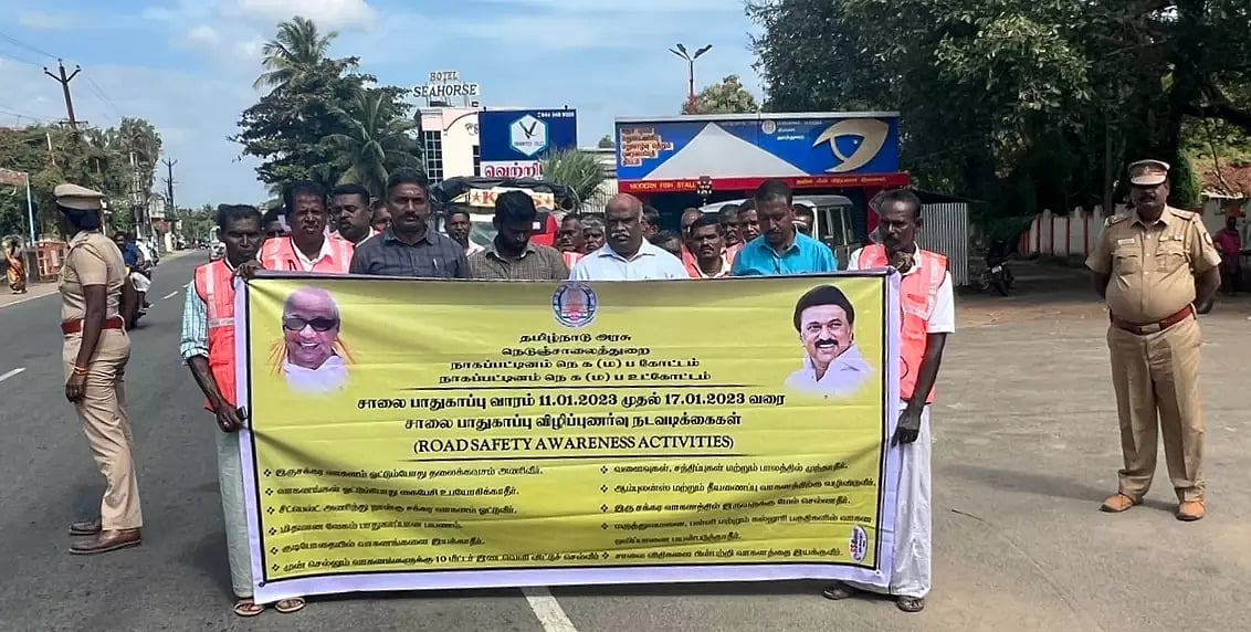 கடந்த ஆண்டை விட 5% குறைந்த சாலை விபத்து மற்றும் இறப்பு வழக்குகள் -  காவல்துறை அறிக்கை!