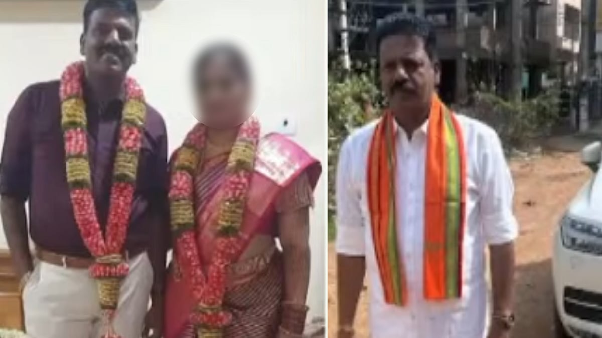 மற்றொரு பெண்ணோடு தொடர்பு ? மனைவியை கடத்திய பாஜக பிரமுகர்... சிசிடிவி காட்சிகள் வெளியாகி அதிர்ச்சி !