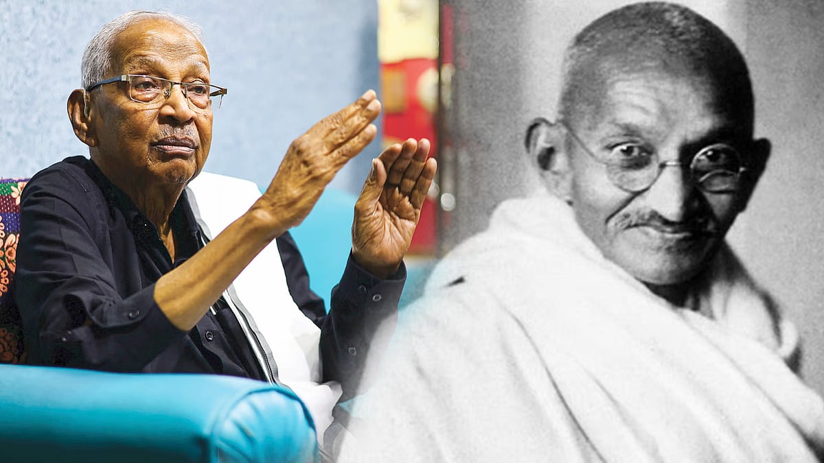 இதனால்தான் காந்தி கொல்லப்பட்டார்;  காந்தியாரைப் போற்ற காரணமும் இதுதான்... - கி.வீரமணி கூறுவது என்ன?