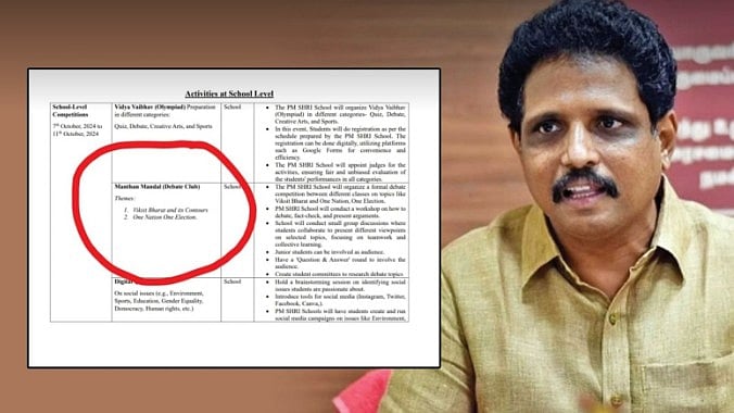 அது என்ன பள்ளிக் கூடமா? பா.ஜ.க பயிலரங்கமா? : ஒன்றிய அரசுக்கு  சு.வெங்கடேசன் MP ஆவேச கேள்வி!