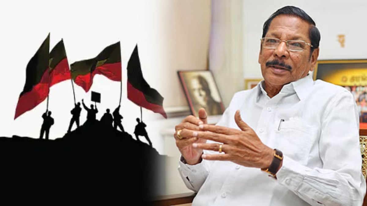 "திராவிட இயக்கத்தை யாராலும் தொட்டுப் பார்க்கக் கூட முடியாது" - கழக அமைப்பு செயலாளர் RS பாரதி ! 