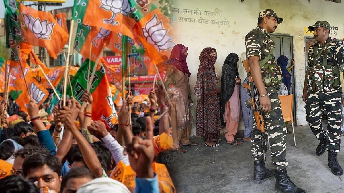 ஹரியானா சட்டமன்றத் தேர்தல் : தோல்வி பயத்தில் வாக்காளர்களை மிரட்டும் பாஜகவினர் !