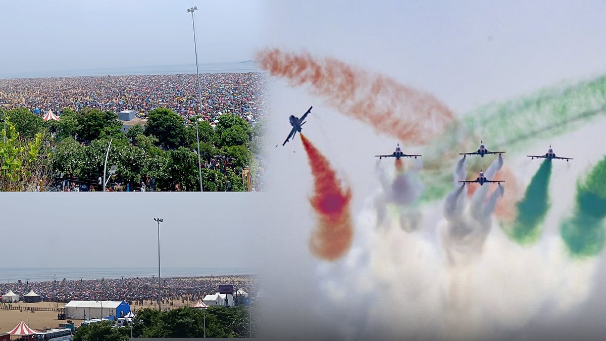 21 ஆண்டுகளுக்கு பிறகு... சென்னையில் பிரமாண்டமாக நடந்து முடிந்த விமான சாகச நிகழ்ச்சி -குவியும் பாராட்டுகள்