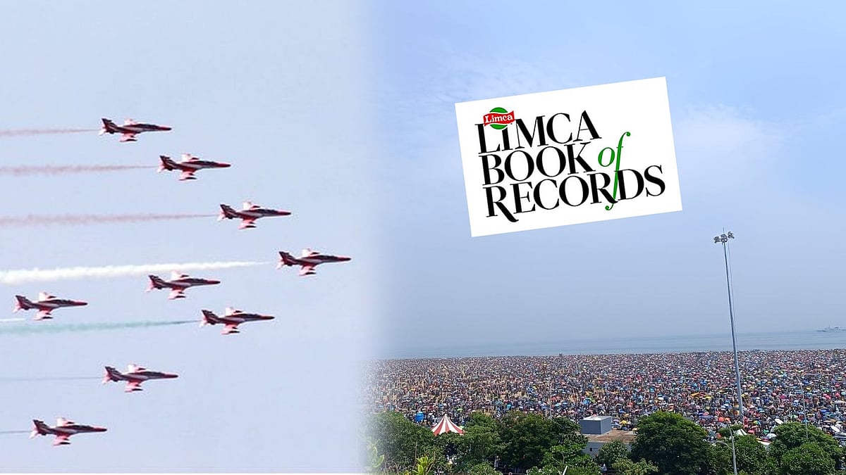 தெறிக்க விடலாமா... சாதனை புத்தகத்தில் சென்னை விமான சாகசம்... அனைத்திலும் சாதிக்கும் தமிழ்நாடு!