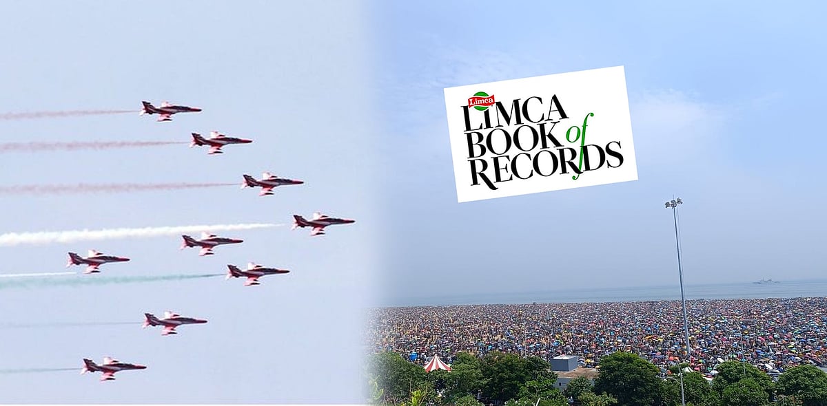 தெறிக்க விடலாமா... சாதனை புத்தகத்தில் சென்னை விமான சாகசம்... அனைத்திலும் சாதிக்கும் தமிழ்நாடு!