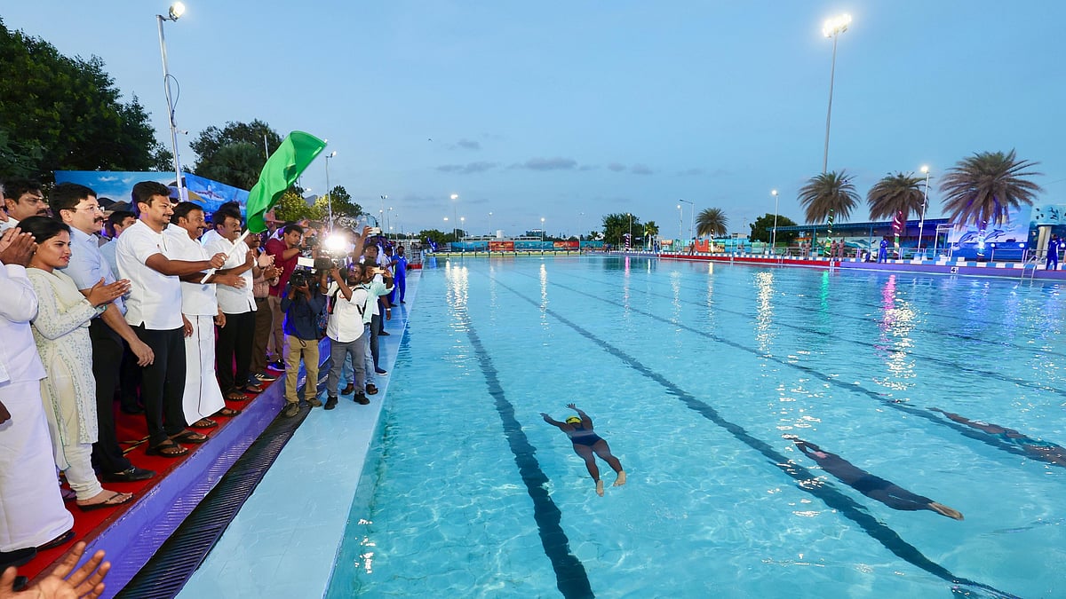 82 ஆண்டு பழமையான மெரினா நீச்சல் குளம்! : புதுப்பிக்கப்பட்டு நாளை முதல் பயன்பாட்டிற்கு வருகிறது!
