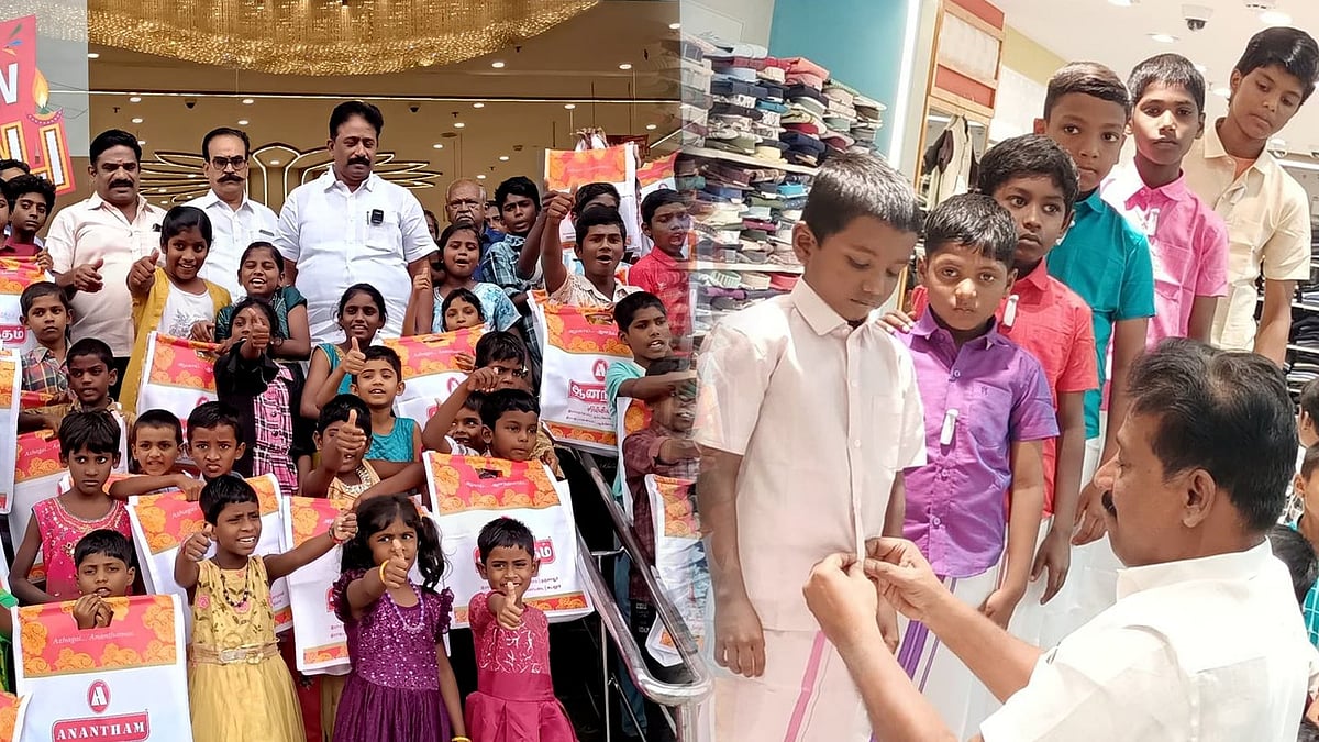 சத்தமில்லாமல் உதவி - ஆதரவற்ற குழந்தைகளுக்கு ரூ.5.20 லட்சத்திற்கு புத்தாடை வாங்கி கொடுத்த திமுக MLA!