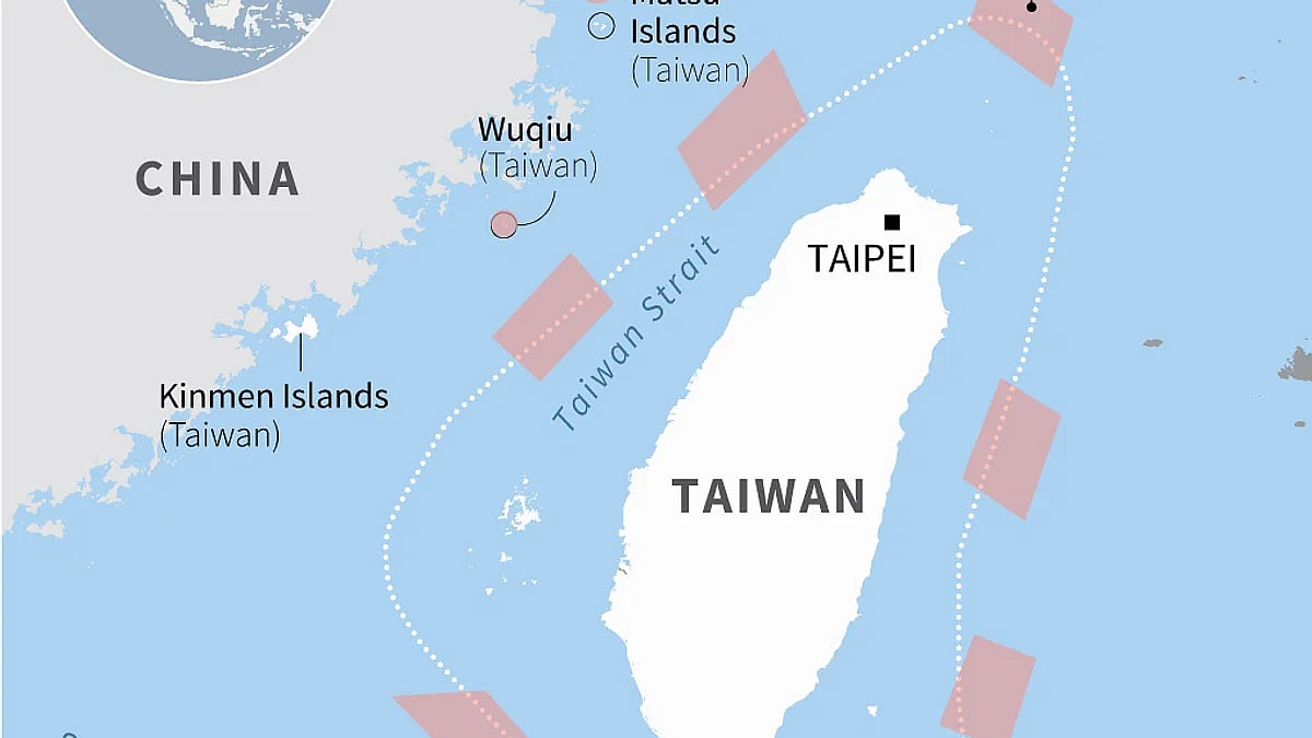 தைவானைச் சுற்றி சீனா போர் ஒத்திகை... பதிலடி கொடுக்க படைகளுக்கு உத்தரவிட்ட தைவான் அரசு !