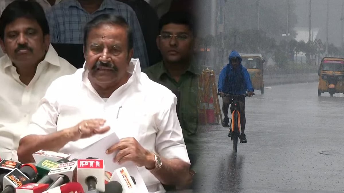 "தண்ணீர் தேங்காமல் தடுக்க ஏராளமான நடவடிக்கைகள் எடுக்கப்பட்டுள்ளது" - அமைச்சர் KN நேரு பேட்டி ! 