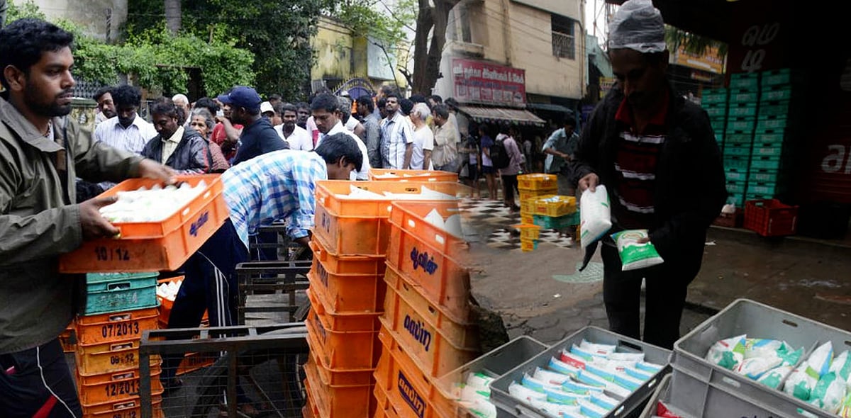 பால் தடையின்றி கிடைக்க தேவையான அனைத்து ஏற்பாடுகளும் தயார் - ஆவின் நிர்வாகம் அறிவிப்பு ! 