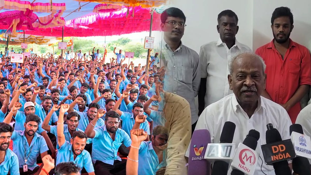 பேச்சுவார்த்தையில் உடன்பாடு: சாம்சங் தொழிலாளர்கள் நாளை பணிக்கு திரும்புவர்- CITU தொழிற்சங்கம் அறிவிப்பு !