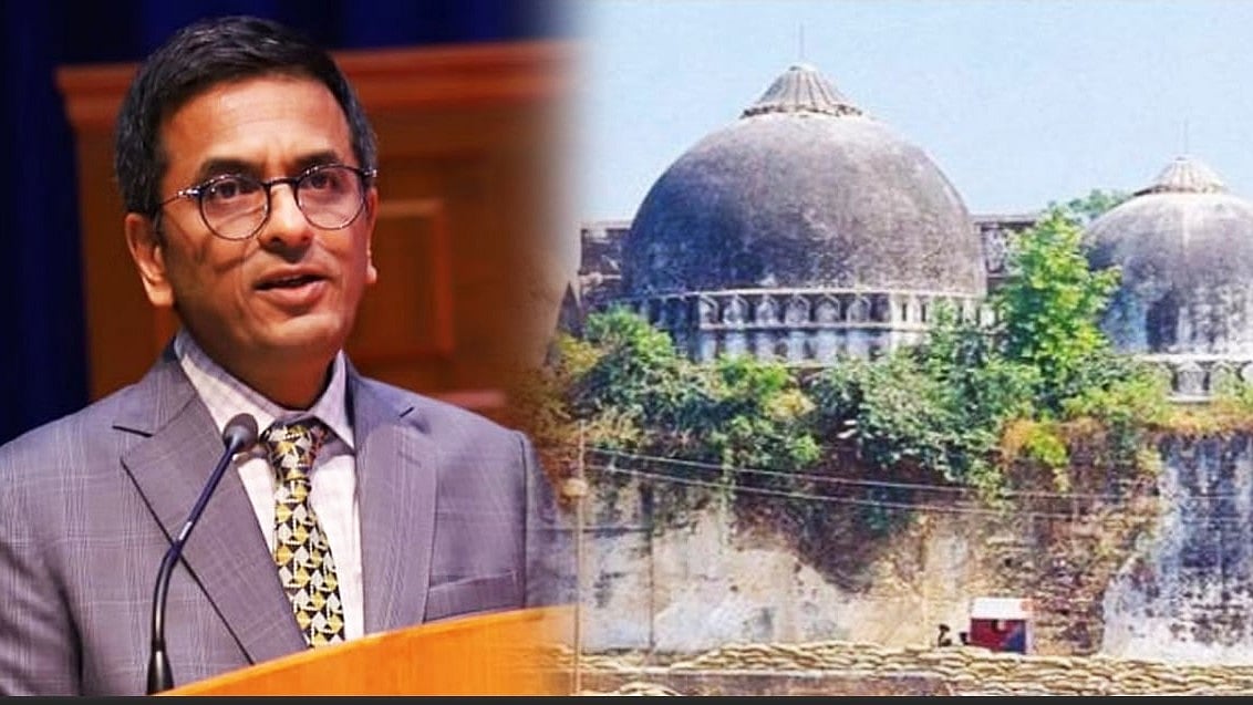 பாபர் மசூதி இடிப்பு வழக்கு: "கடவுளை வேண்டினேன், தீர்வு கிடைத்தது" - நீதிபதி சந்திரசூட் கருத்தால் சர்ச்சை!