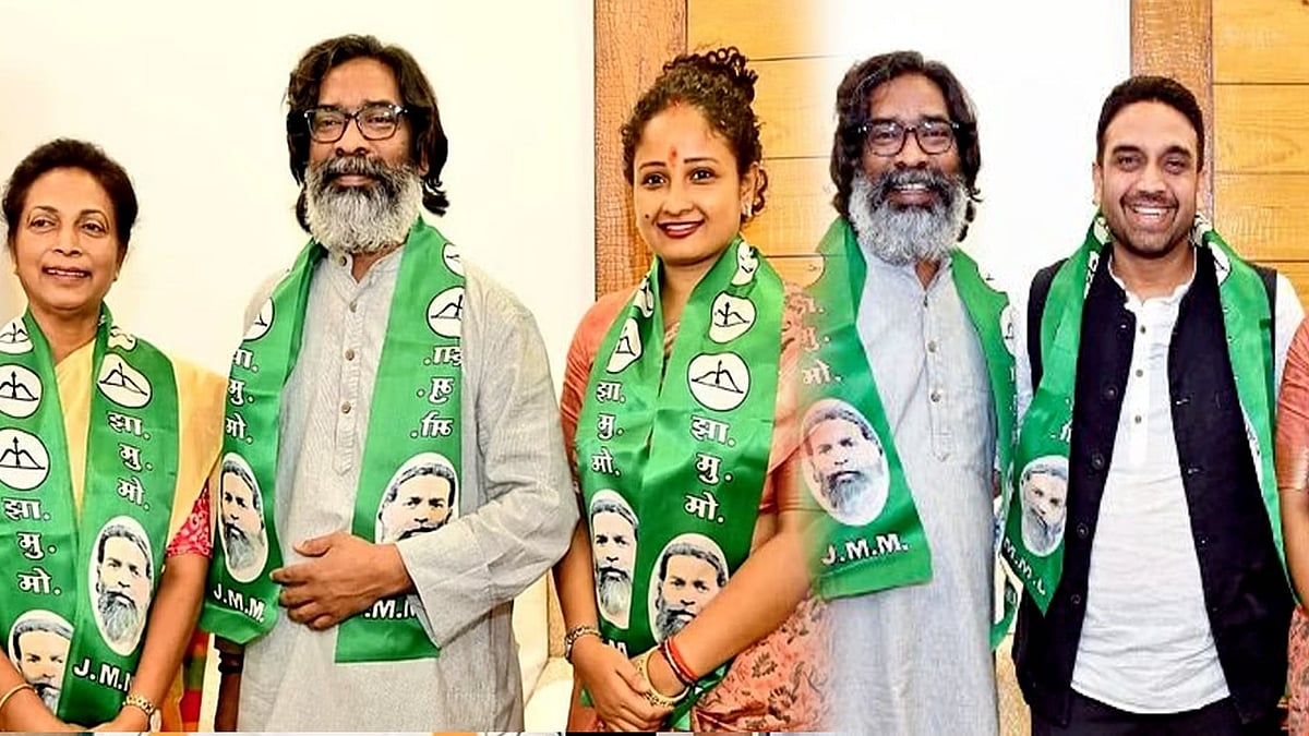 ஜார்க்கண்ட் : JMM கட்சியில் இணைந்த முக்கிய தலைவர்கள்...  பாஜகவுக்கு பெரும் பின்னடைவு ! 