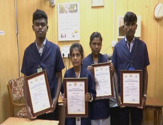 “வெளிநாடுகளை போன்று இங்கு பயிற்சி வழங்கப்படுகிறது..” -இந்திய அளவில் முதலிடம் பிடித்த மாணவர்கள் பெருமிதம்!