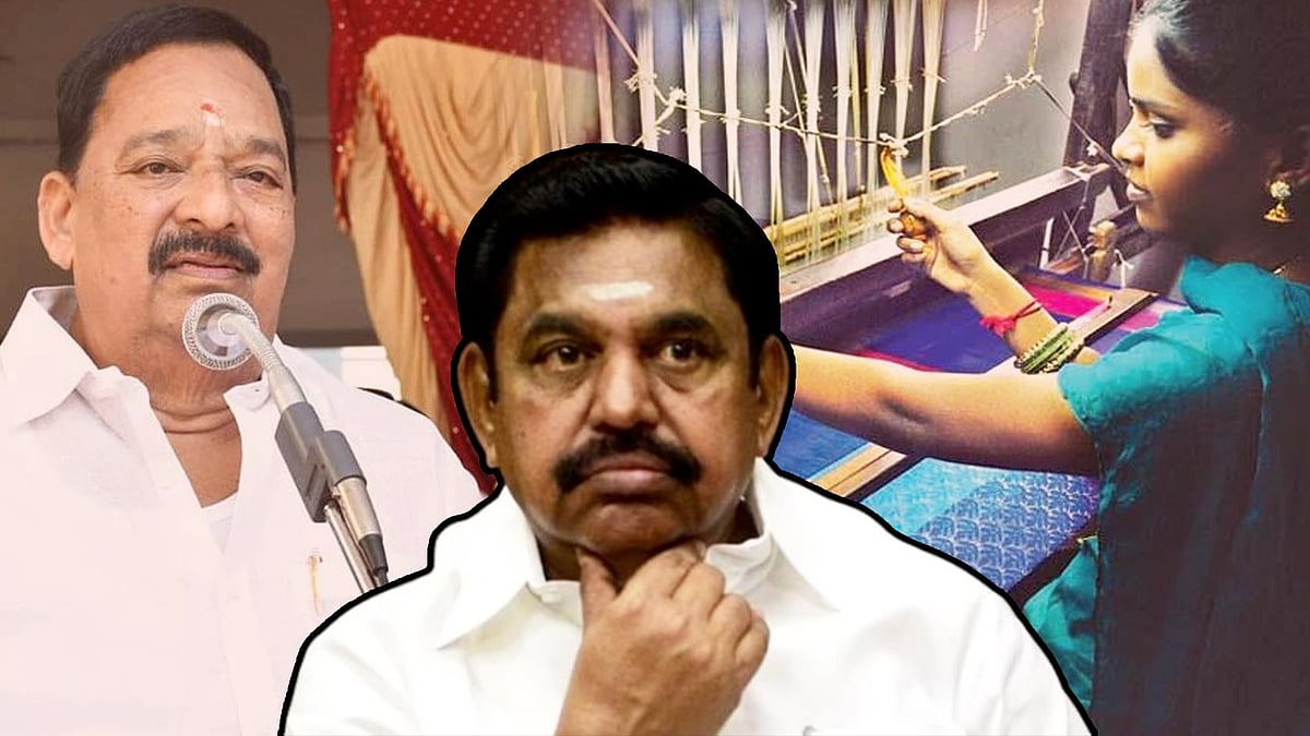 நெசவாளர்கள் கூலி உயர்வு விவகாரம் : பழனிசாமிக்கு அமைச்சர் ஆர்.காந்தி சரமாரி பதிலடி!