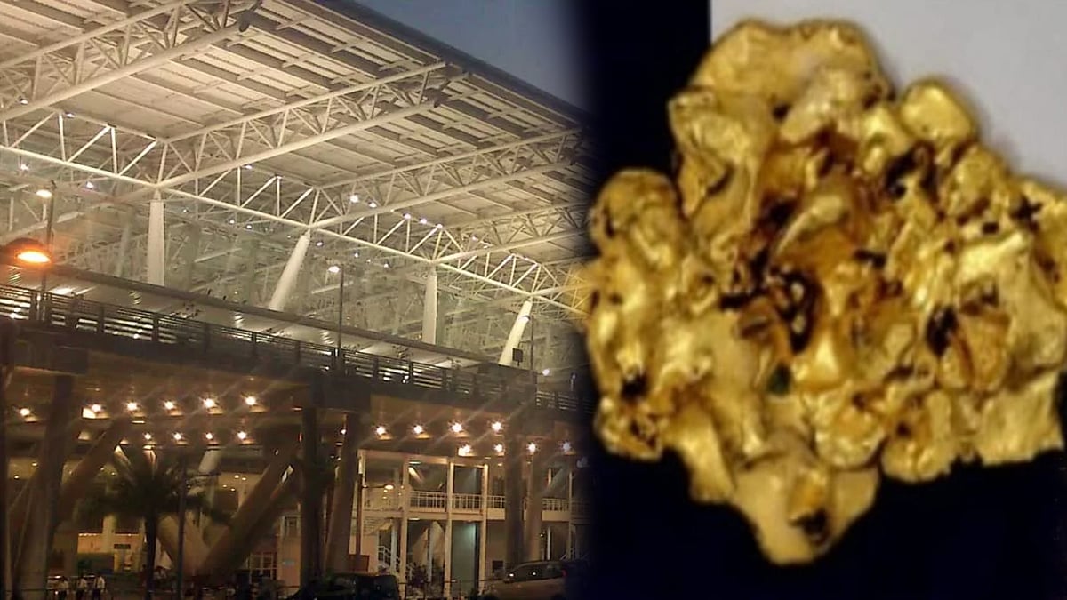 நூதன முறையில் தங்கம் கடத்தல்... சென்னை விமான நிலையத்தில் 1.24 கிலோ தங்கம் பறிமுதல் ! 