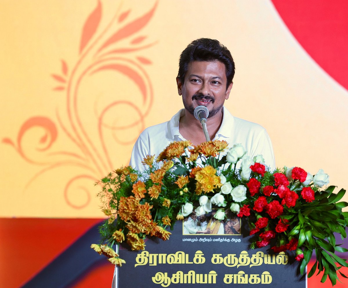 “இதனால்தான் ‘திராவிடம்’ என்ற வார்த்தையை கேட்டால் சங்கிகள் கதறுகிறார்கள்” - துணை முதலமைச்சர் உதயநிதி!