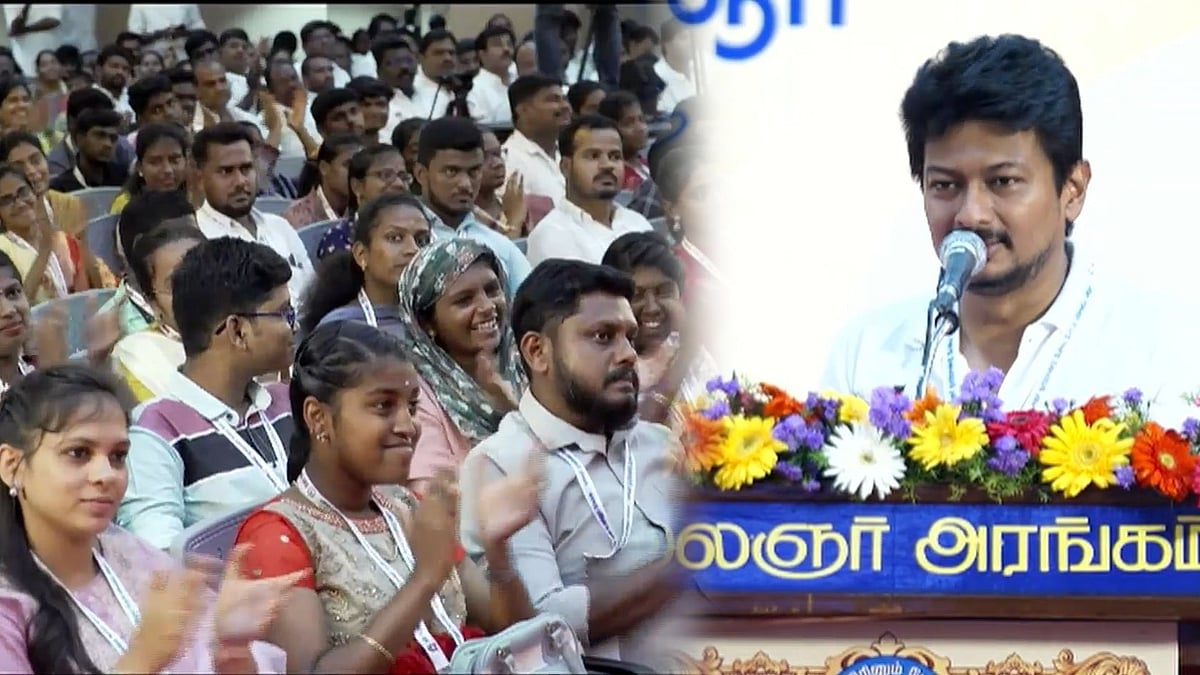 “கலைஞர் 100 பேச்சு போட்டியில் பெண்களே அதிக அளவில் பங்கேற்றுள்ளனர்...” : துணை முதல்வர் உதயநிதி நெகிழ்ச்சி!