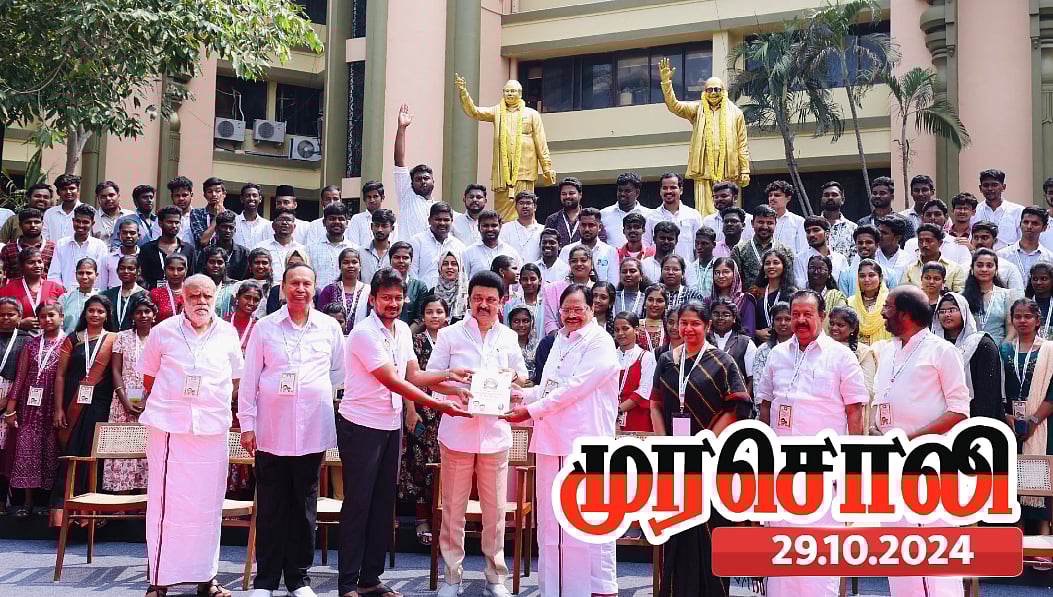 “பேச்சுப் போராளிகளே வருக! - இனி ஆண்டுதோறும் வரப் போகிறார்கள்!” - முரசொலி தலையங்கம்! 