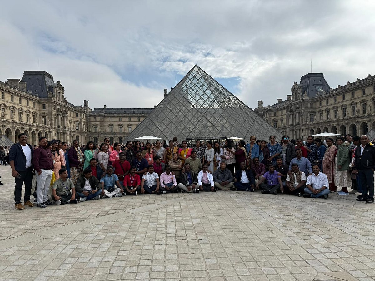 7 நாட்கள் வெளிநாடு சுற்றுலா.. France சென்று சென்னை திரும்பிய ‘கனவு ஆசிரியர் விருது’ பெற்ற ஆசிரியர்கள்!