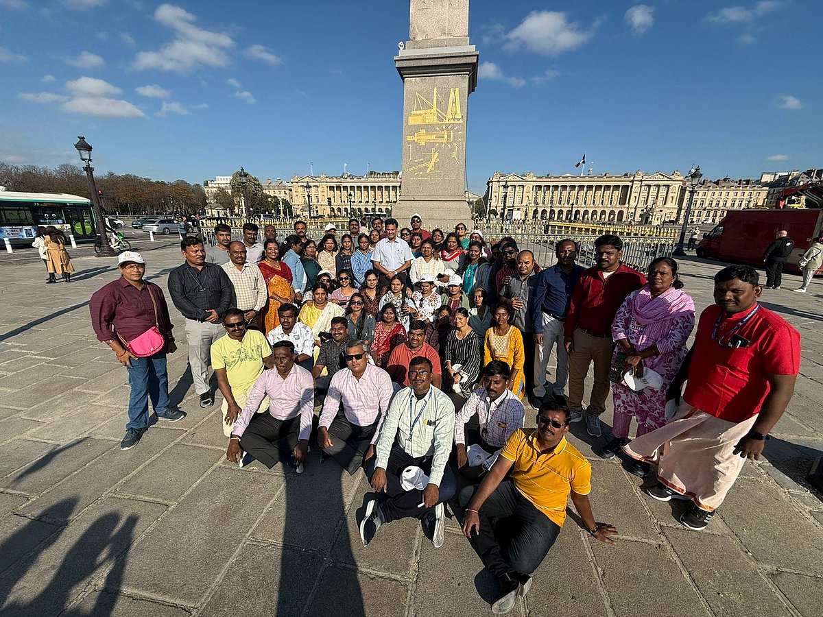 7 நாட்கள் வெளிநாடு சுற்றுலா.. France சென்று சென்னை திரும்பிய ‘கனவு ஆசிரியர் விருது’ பெற்ற ஆசிரியர்கள்!