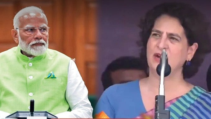 ”ஜனநாயகத்தை அழித்து வரும் மோடி அரசு” : பிரியங்கா காந்தி குற்றச்சாட்டு!