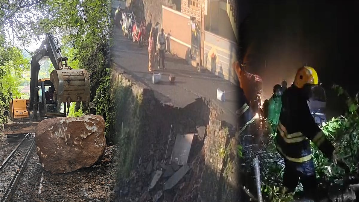 நீலகிரி - குன்னூரில் மண் சரிவு! : மீட்புப்பணி திவிரம்!