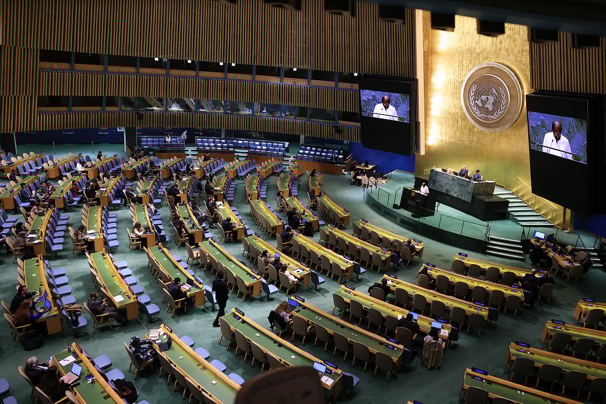 "யாதும் ஊரே, யாவரும் கேளிர்" - ஐ.நா சபையில் ஒலித்த தமிழர் குரல்... திருச்சி சிவா எம்.பி பேசியது என்ன ?