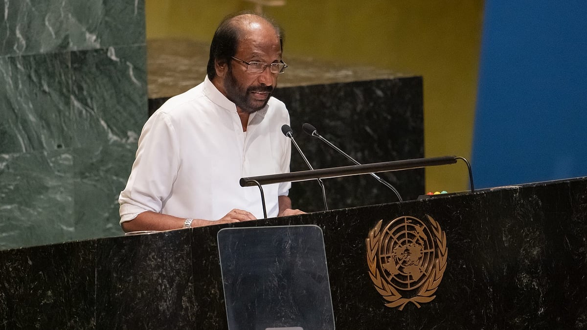 "யாதும் ஊரே, யாவரும் கேளிர்" - ஐ.நா சபையில் ஒலித்த தமிழர் குரல்... திருச்சி சிவா எம்.பி பேசியது என்ன ? 