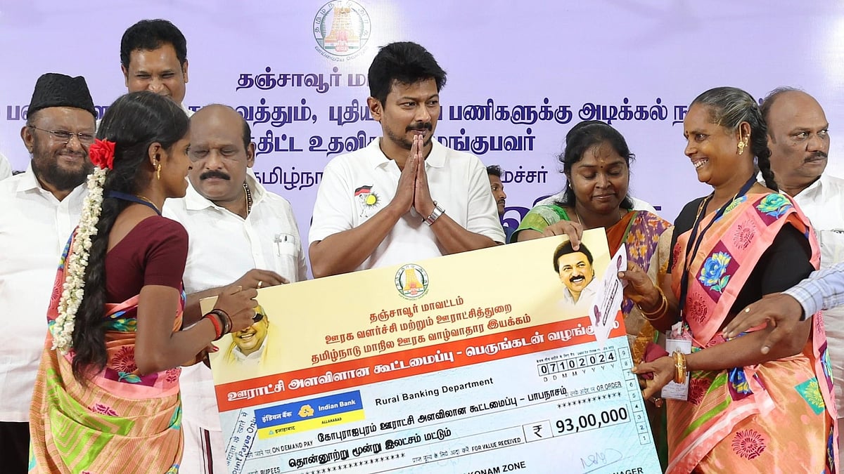 ”ஒவ்வொரு குடும்பத்தையும் எட்டிப்
பார்க்கும் திராவிட மாடல் திட்டங்கள்” : துணை முதலமைச்சர் உதயநிதி பேச்சு!